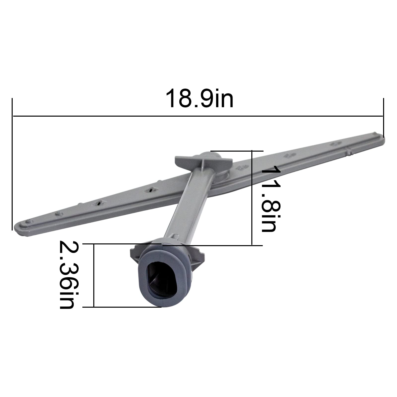 Frigidaire Dishwasher Center Wash Arm Assembly - Replacement for Model 5304498136 & PS11770527 | Compatible with Frigidaire Dishwashers | Perfect for Efficient Cleaning & Dishwashing Performance