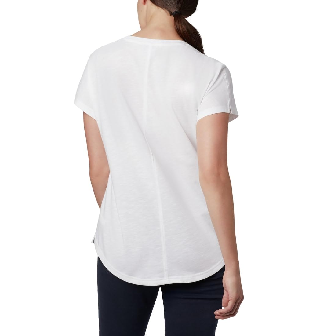 Columbia Women's Cades Cape Tee - Lightweight Quick-Dry Short Sleeve Shirt for Hiking, Travel & Outdoor Activities