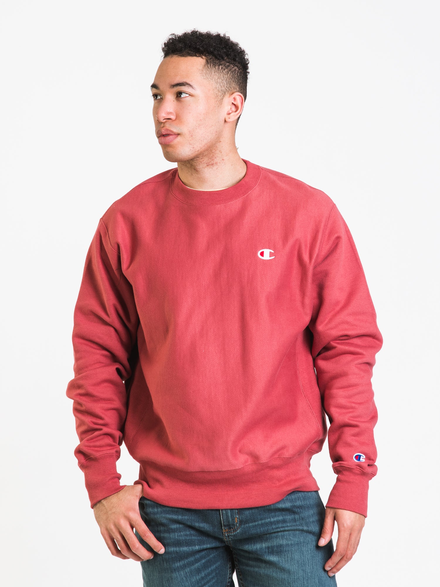 Champion Reverse Weave Crew Sweatshirt - Men's & Women's Casual Pullover Hoodie for Gym, Workout & Streetwear - Clearance Sale