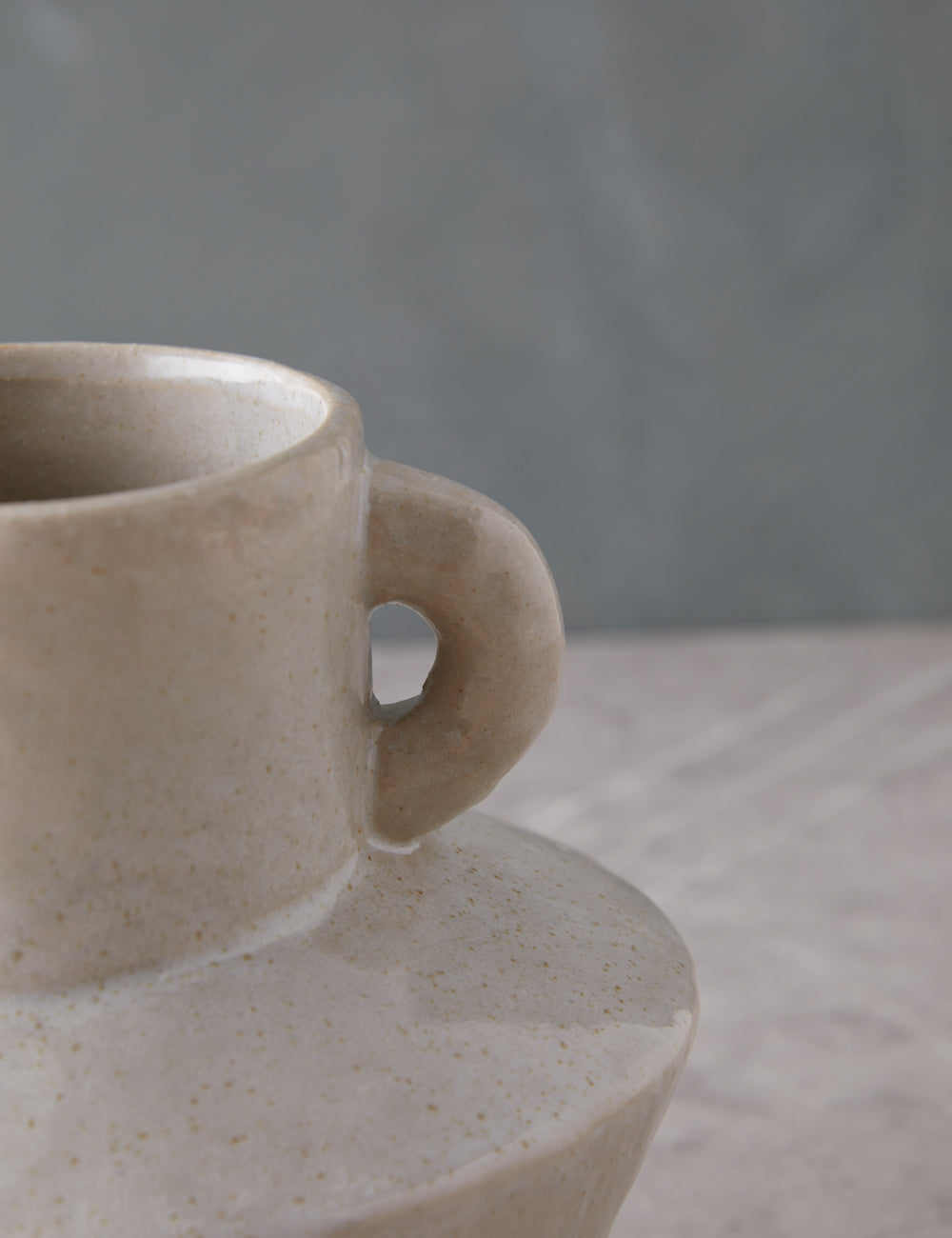 Ciro Vase - Modern Ceramic Flower Vase for Home Decor, Wedding Centerpiece & Office Desk Decorations - Elegant Handmade Decorative Vase for Flowers, Plants & Interior Design
