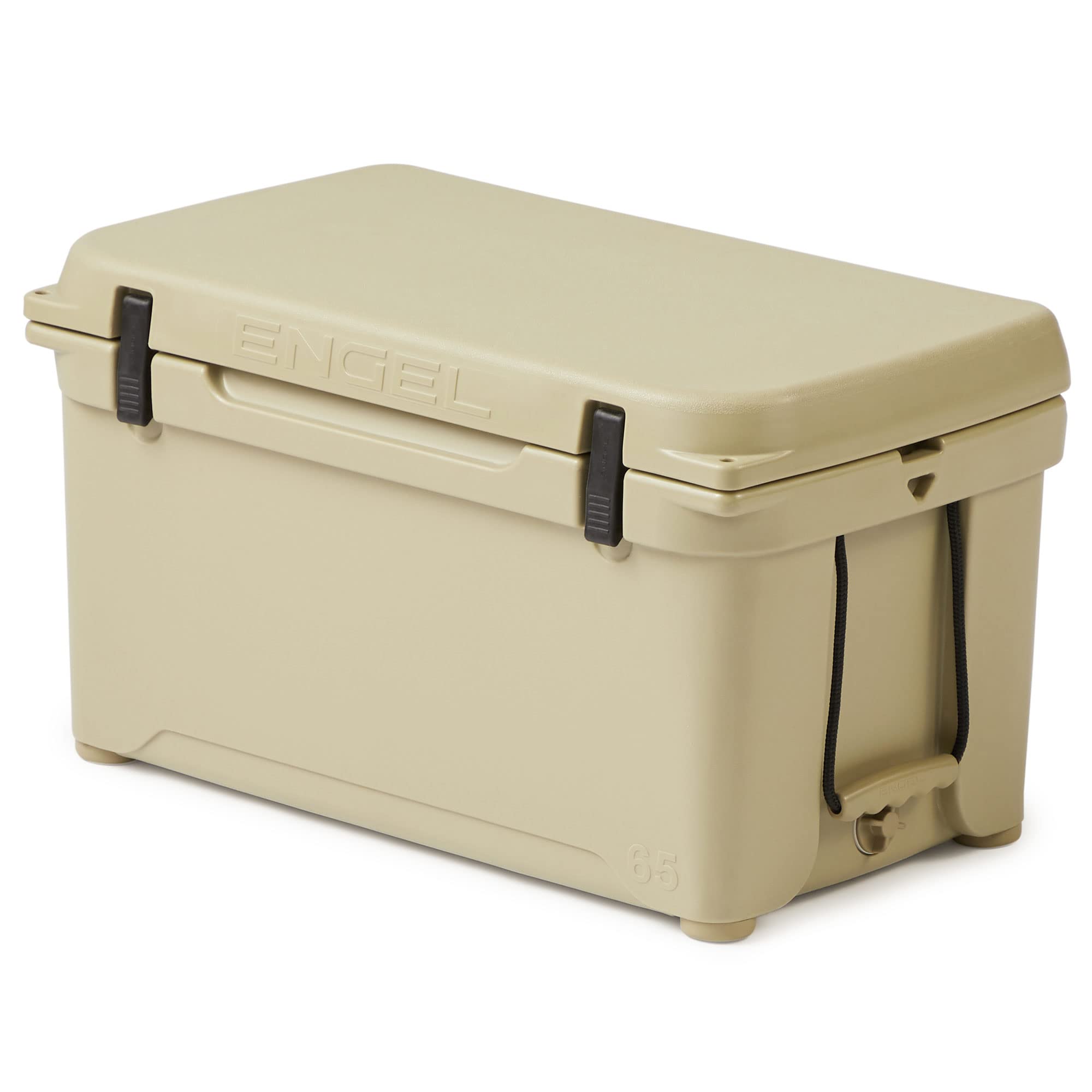 Engel ENG65 58 Quart High-Performance Hard Cooler - Ice Chest for Camping, Fishing, Tailgating & Outdoor Adventures | Durable Cooler Box for Picnics, Beach Trips & Road Trips