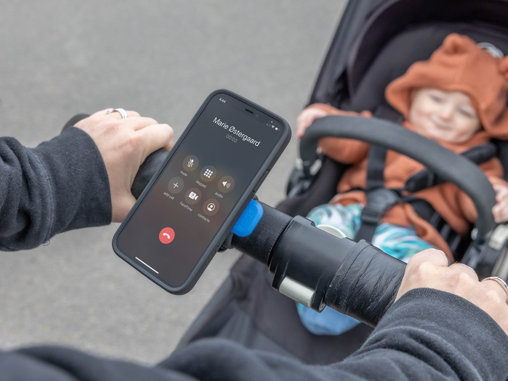 Premium Baby Stroller Accessories Kit - Universal iPhone Holder, Cup Holder & Storage Bag for Newborns & Toddlers - Perfect for Shopping, Travel & Outdoor Walks