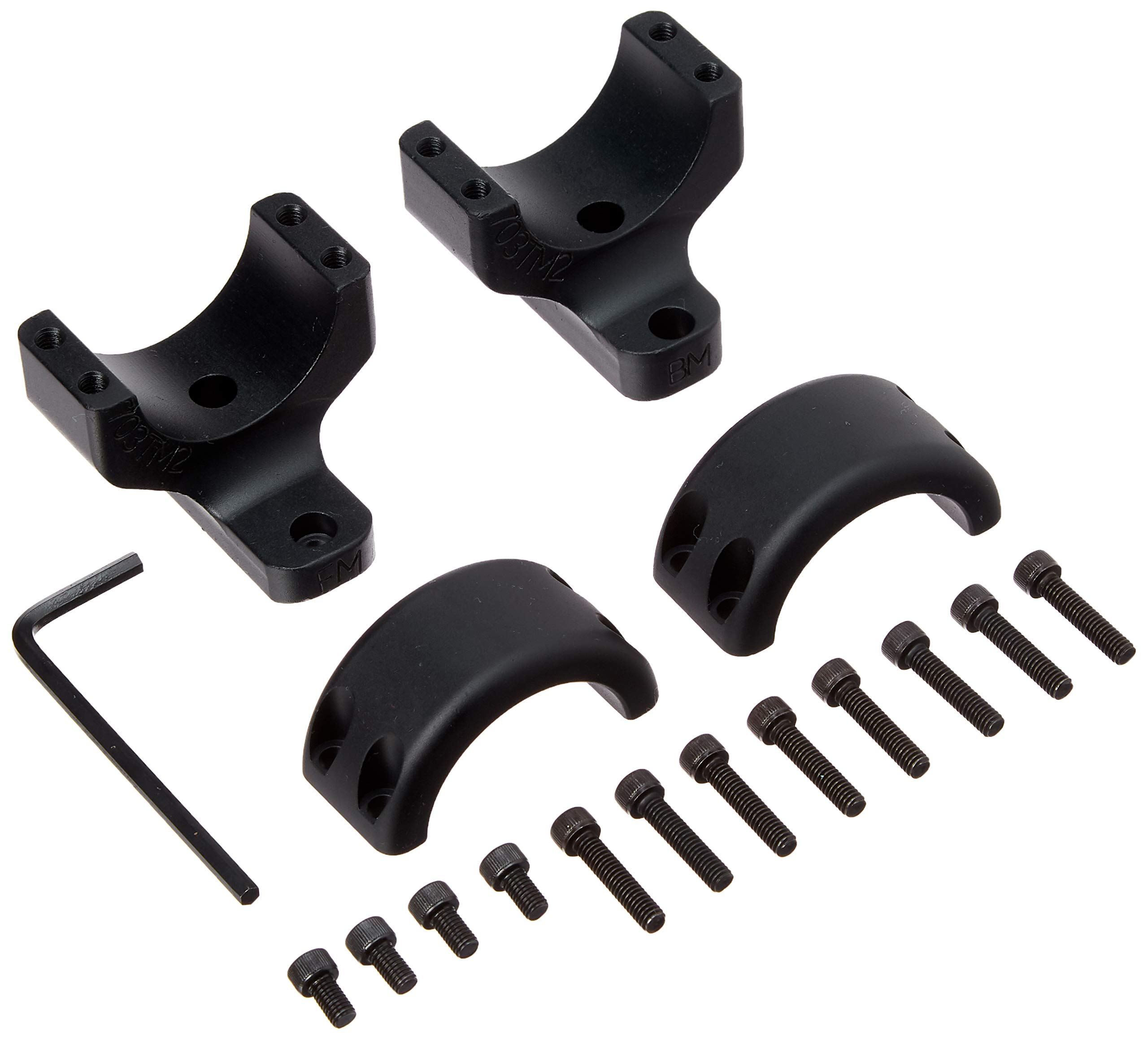 DNZ Products Dednutz Howa 2-Piece Scope Mount Base & Rings Set - Perfect for Hunting, Shooting, and Long-Range Precision Rifles