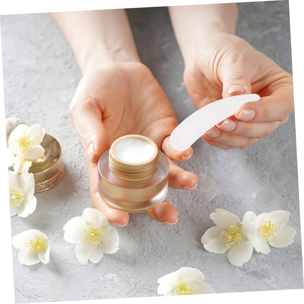 Healeved Cosmetic Cream Scoops - Eye Cream Stick & Facial Cream Applicator Tool for Precise Non-Waste Application | Perfect for Travel, Makeup Bags & Skincare Routine