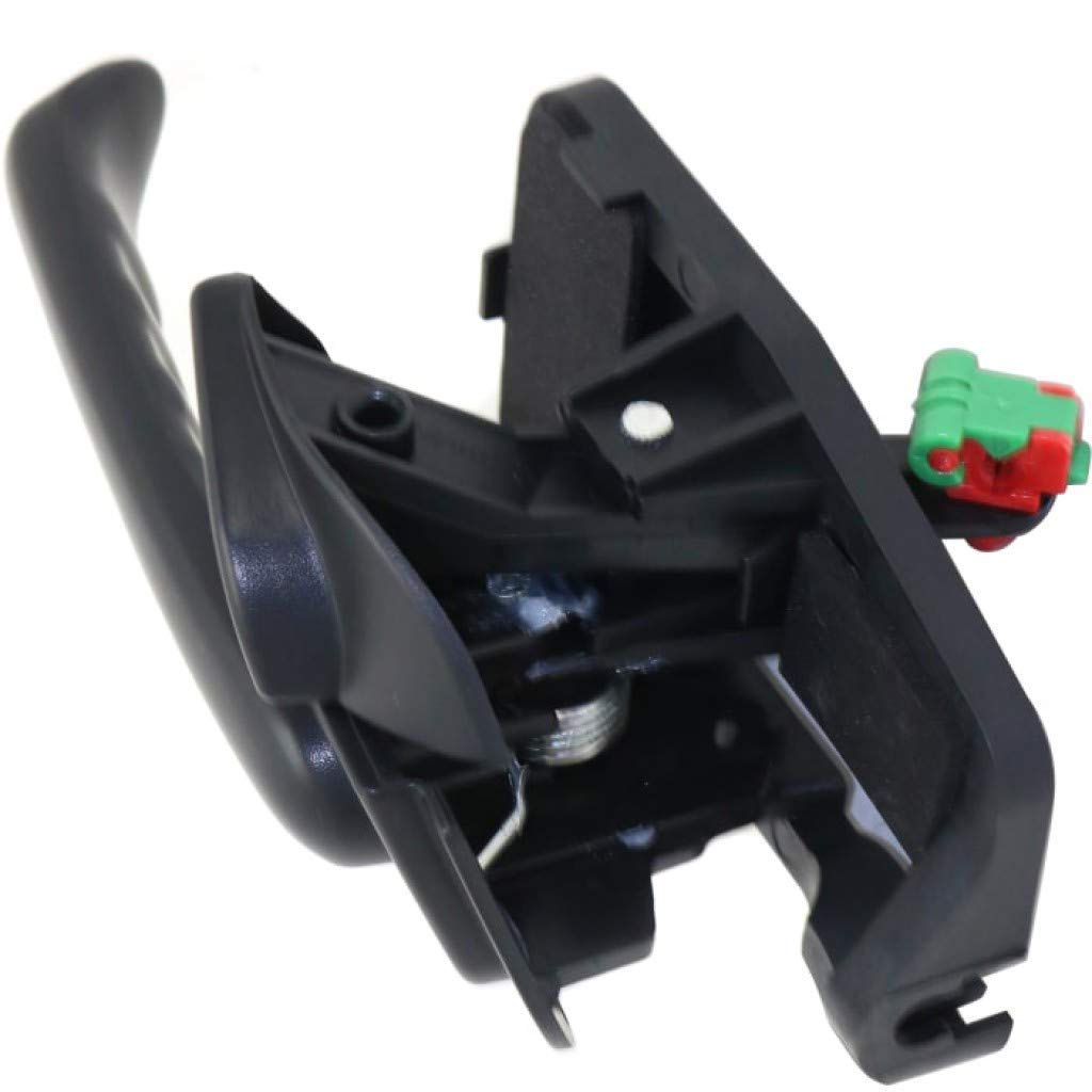 2002 Ford Explorer Sport Front Passenger Side Interior Door Handle - Textured Black with Door Lock Button | Base Trim | Perfect for Car Interior Upgrades & Repairs