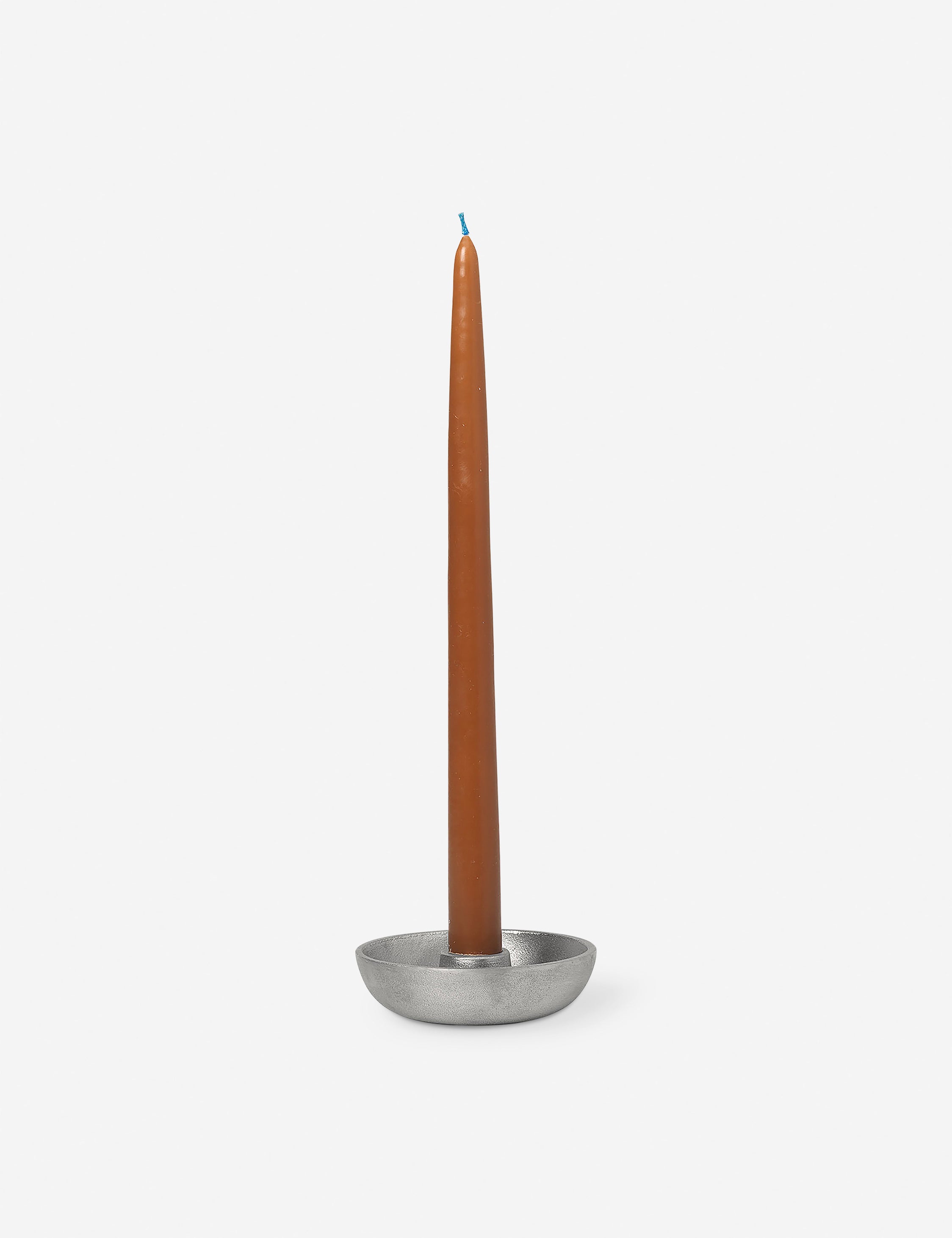 Ferm Living Ceramic Bowl Candle Holder - Minimalist Home Decor for Table Centerpiece, Wedding, and Relaxing Ambiance