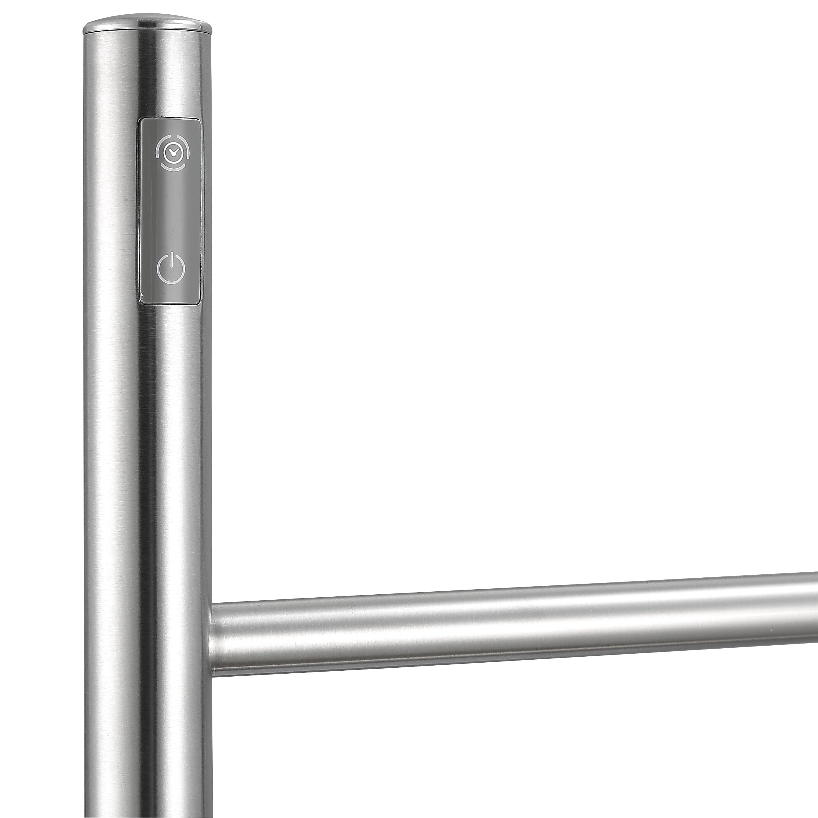 Premium 3-in-1 Imperia OBT 8 Bar Towel Warmer with Built-in Timer | Brushed Stainless Steel Design | Perfect for Spas, Salons & Luxury Bathrooms
