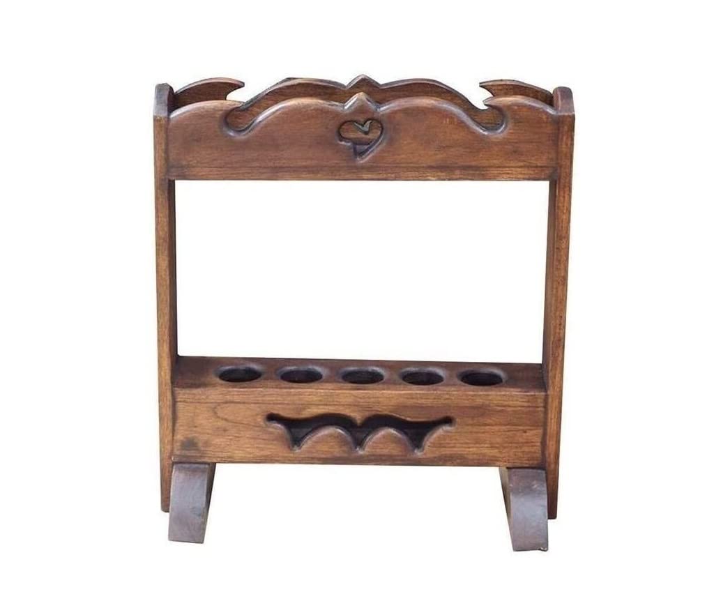 Tograt Wooden Umbrella Stand Holder - Stylish Umbrella Rack for Walking Sticks & Canes - Perfect for Home, Office, Hallway & Foyer Decor - Durable Umbrella Bucket Organizer for Rainy Days & Entryway Storage