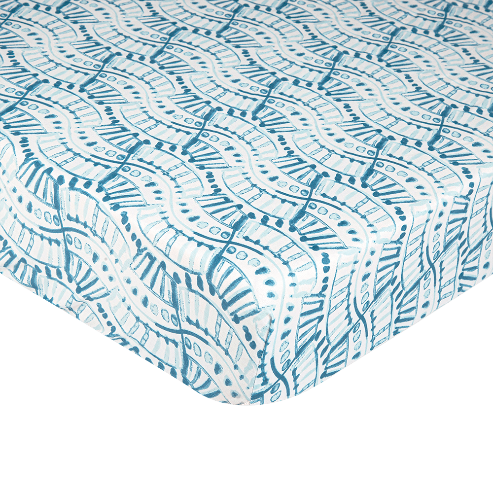 Soft Organic Cotton Fitted Crib Sheet for Baby Crib - Breathable & Hypoallergenic Nursery Bedding - Perfect for Newborns, Infants & Toddlers - Ideal for Daycare, Nursery or Home Use