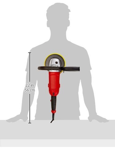 Titan 22530 7-Inch 11 Amp Heavy-Duty Polisher & Sander for Cars, Boats, and Metal Surfaces - Professional Auto Detailing & Woodworking Power Tool