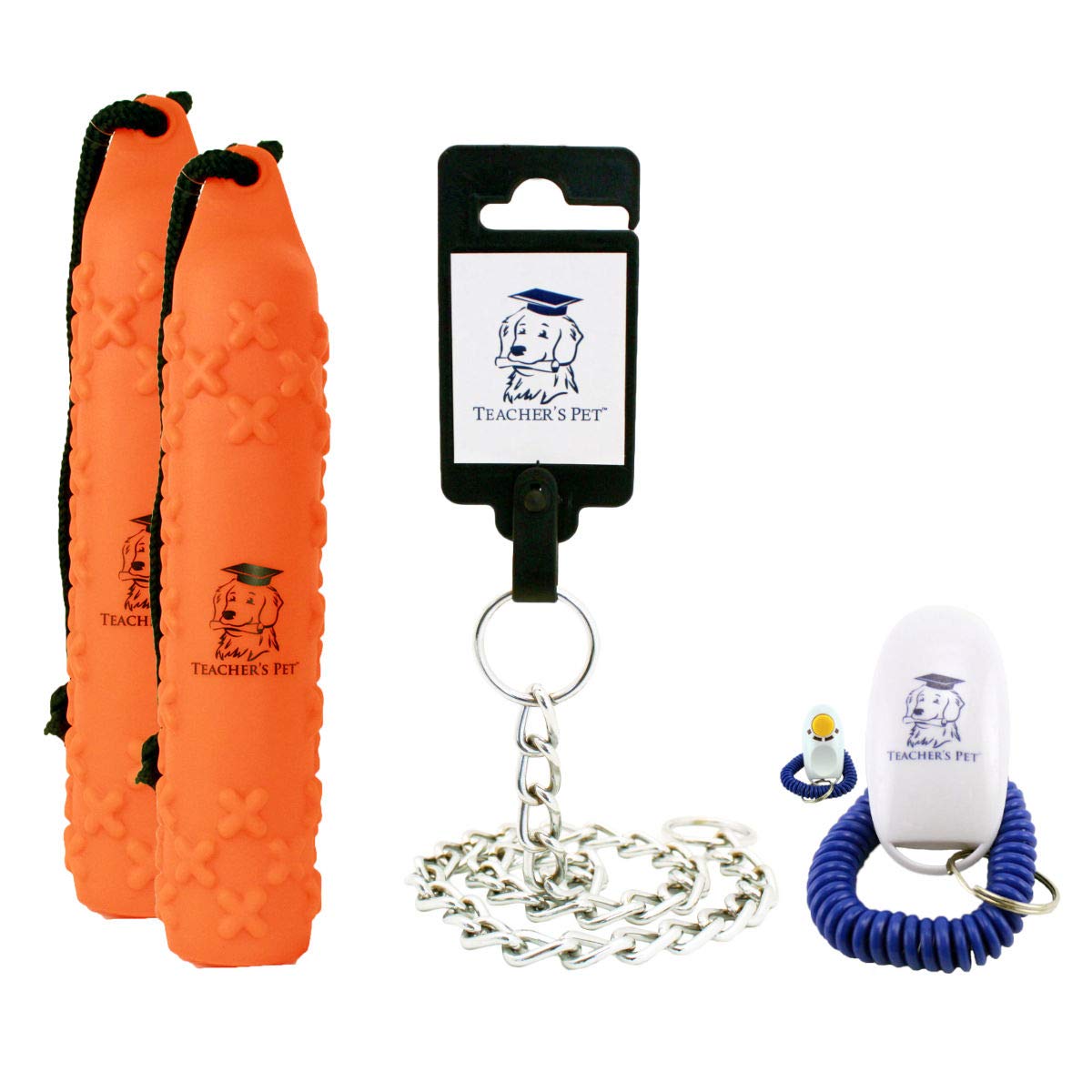 Waterproof Dogtra 202C Remote Training E-Collar - 1/2 Mile Range, One-Handed Operation for 2 Dogs | Includes Teacher's Pet Complete Kit with Clicker, Stainless Steel Lead & Hunting Dummy | Perfect for Obedience Training, Hunting & Outdoor Adventures