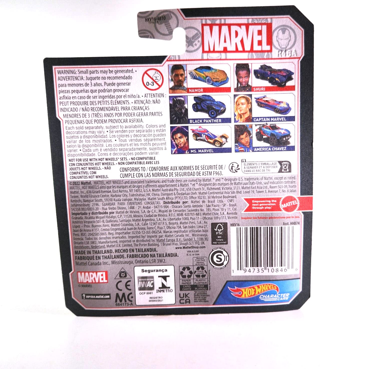 Hot Wheels Marvel Wakanda Forever Shuri Character Car - 1:64 Scale Die-Cast Vehicle for Kids & Collectors - Perfect for Play, Display & Gifts