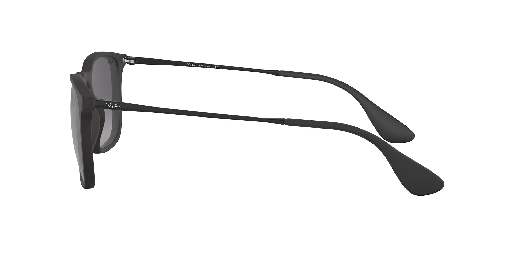 Ray-Ban RB4187 Chris Square Sunglasses - Classic Polarized UV Protection for Men & Women | Perfect for Driving, Beach, and Outdoor Activities