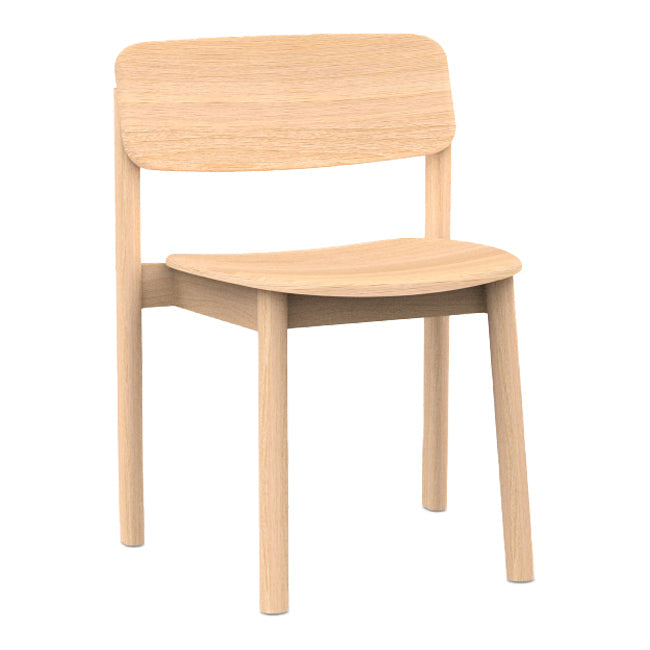 Beech Sand Side Chair - Quick Ship - Modern Dining Room & Kitchen Accent Chair for Home & Office Use
