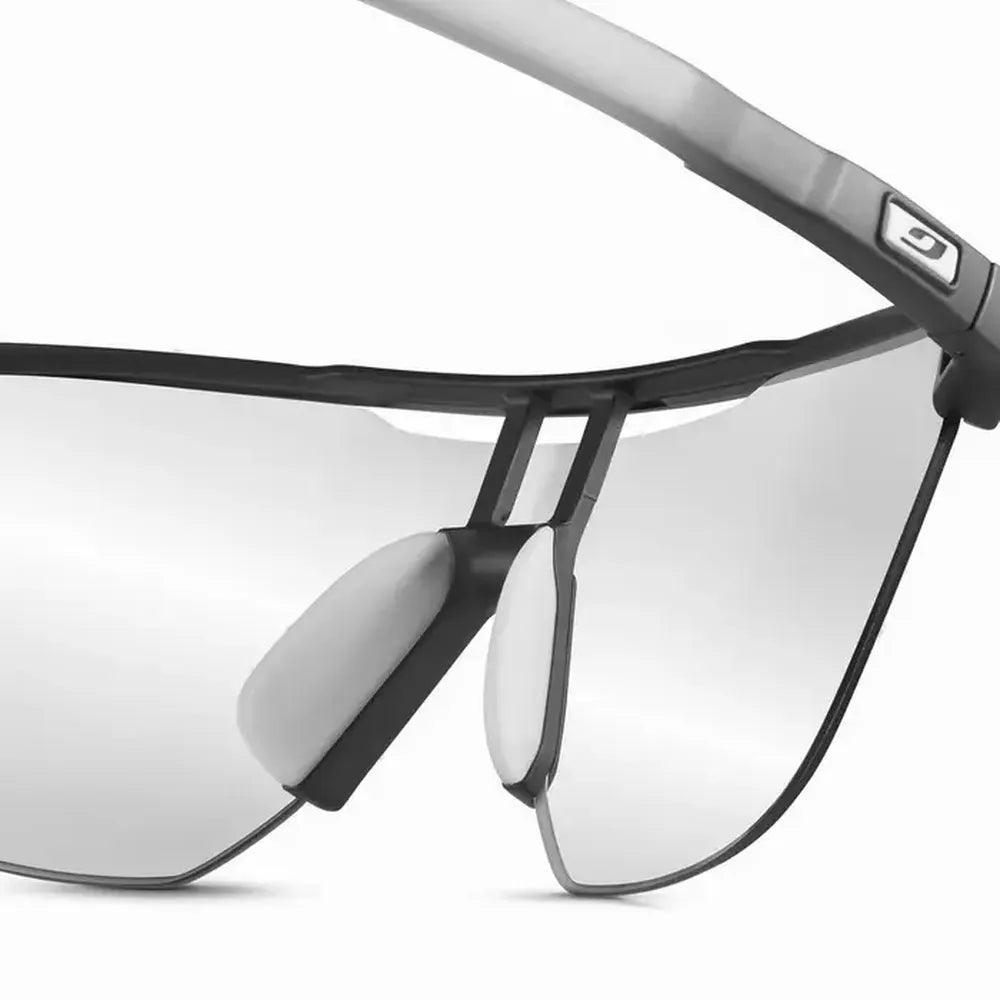Julbo Frequency Reactiv P1 3 LAGP Sunglasses - Burgundy/Light Grey Lens for Cycling, Running & Outdoor Sports - UV Protection & Polarized Glasses for Men & Women