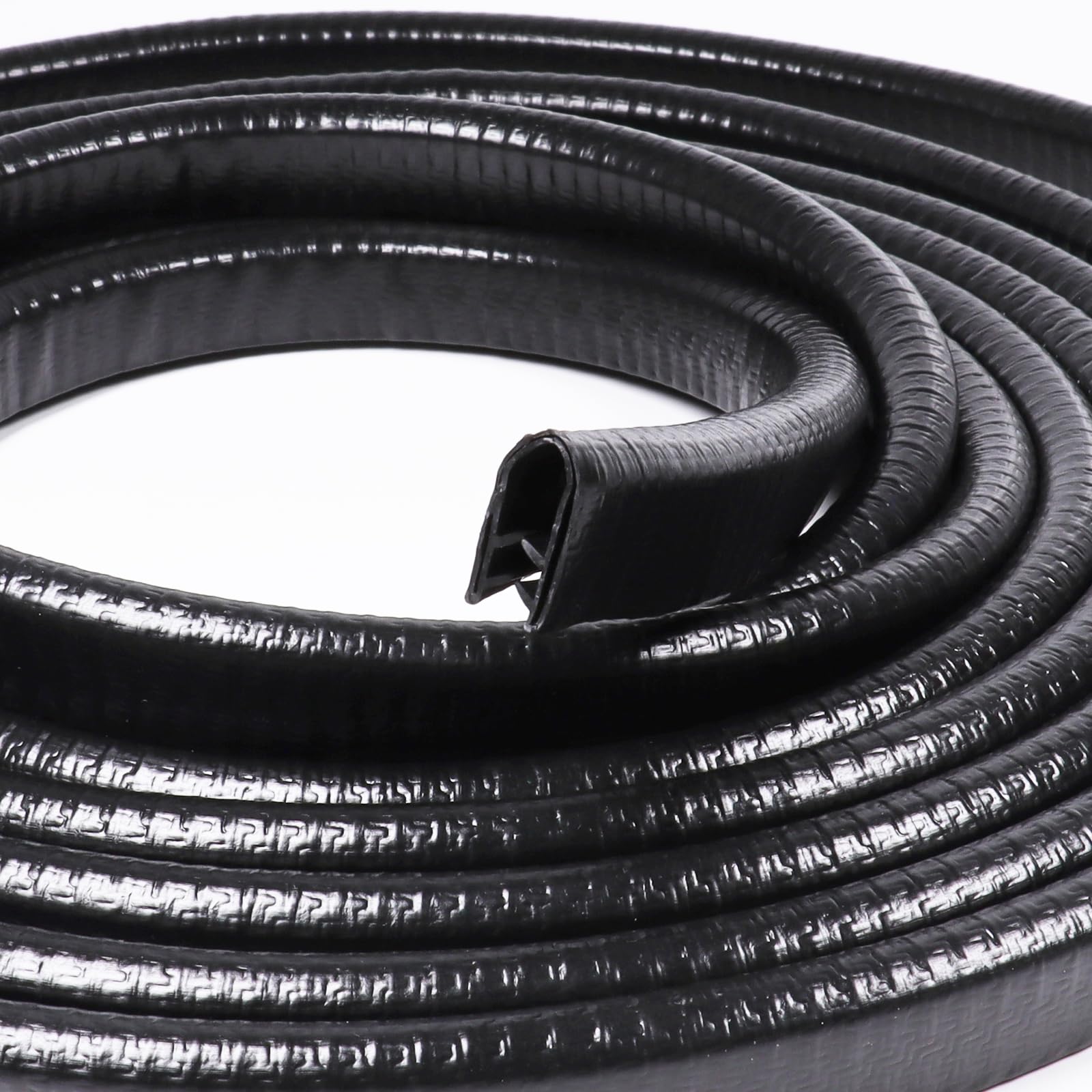 U-Channel Rubber Weatherstrip - 1/2