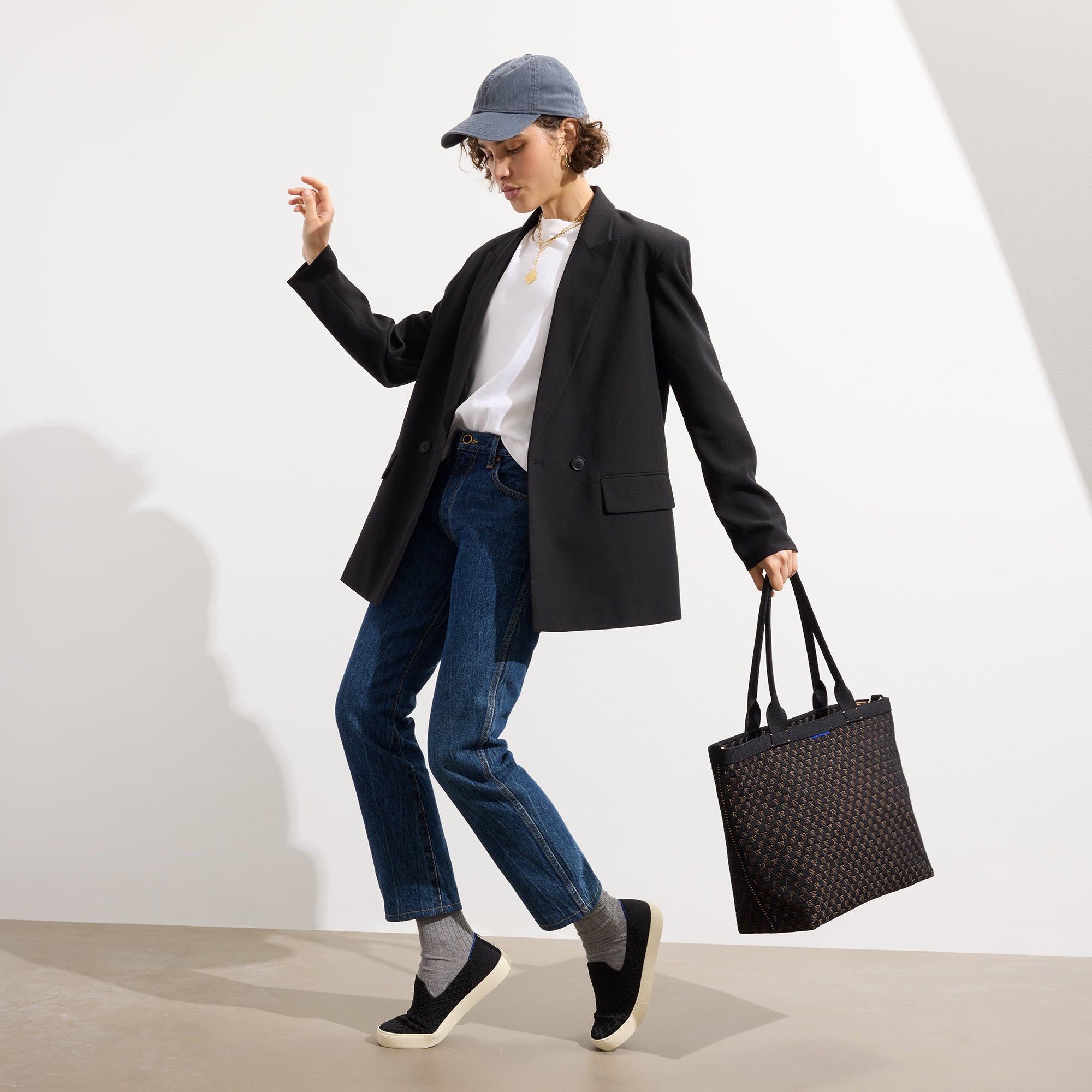 Lightweight Zip Tote Bag for Women - Stylish & Spacious Night Song Design - Perfect for Work, Travel, and Everyday Use