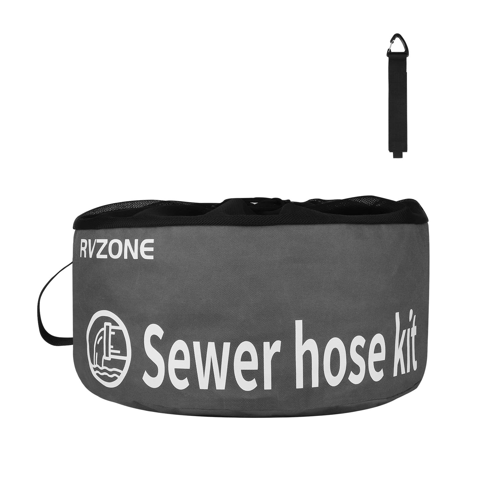 Waterproof RV Hose Storage Bag - Organizer for Sewer, Water & Power Cords - Camping & RV Accessories