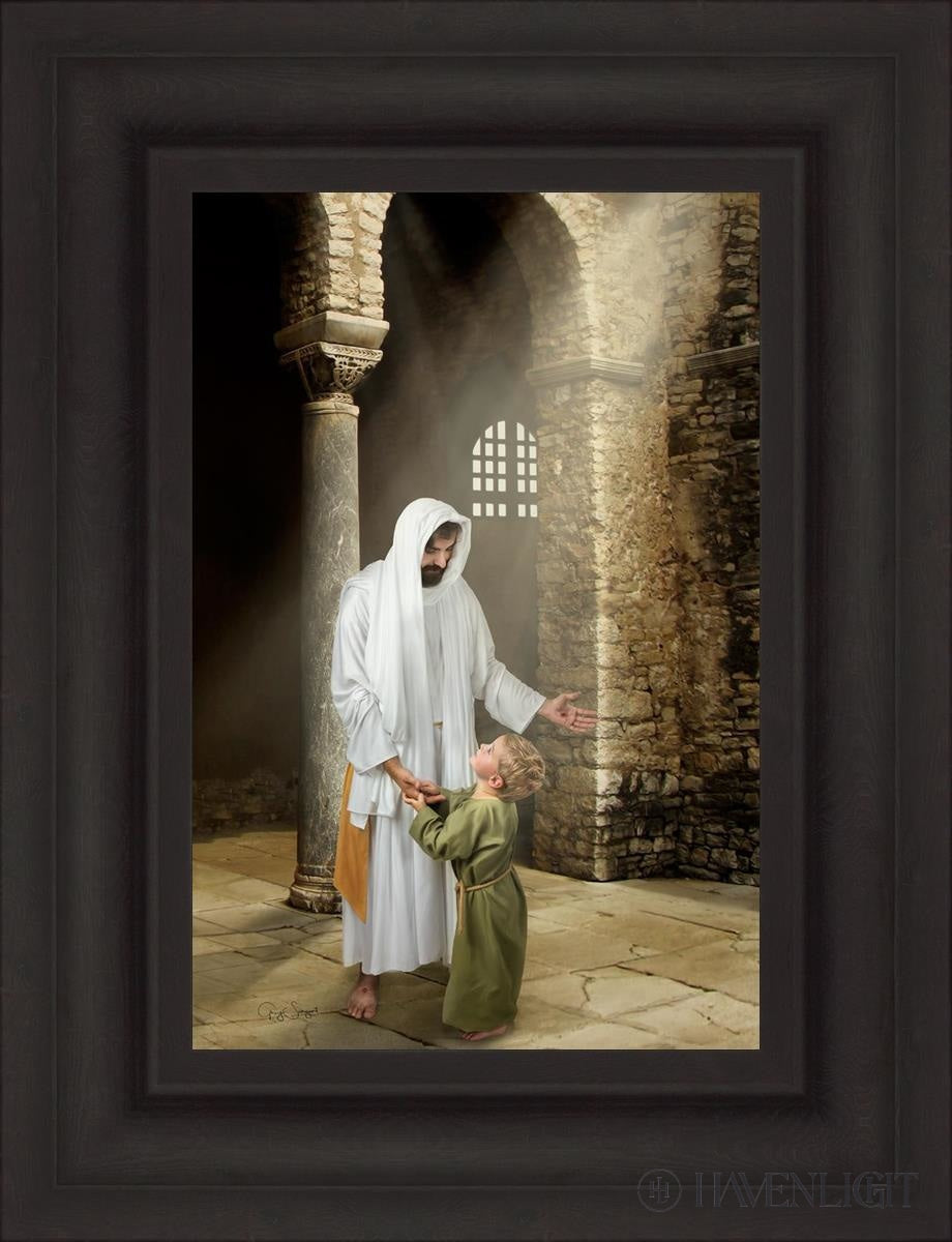Feeling My Savior's Love - Inspirational Christian Wall Art Decor for Home, Church & Office - Perfect for Religious Gifts & Spiritual Encouragement