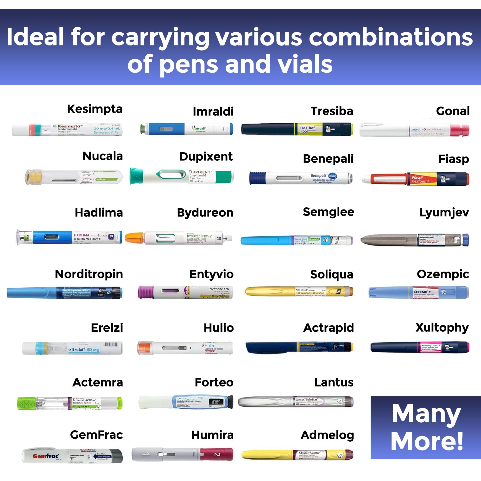 FRIO Individual Insulin Pen Cooling Case - Diabetic Travel Cooler for Medication - Portable Single Wallet for Insulin Storage | Perfect for Travel, Work & Outdoor Activities