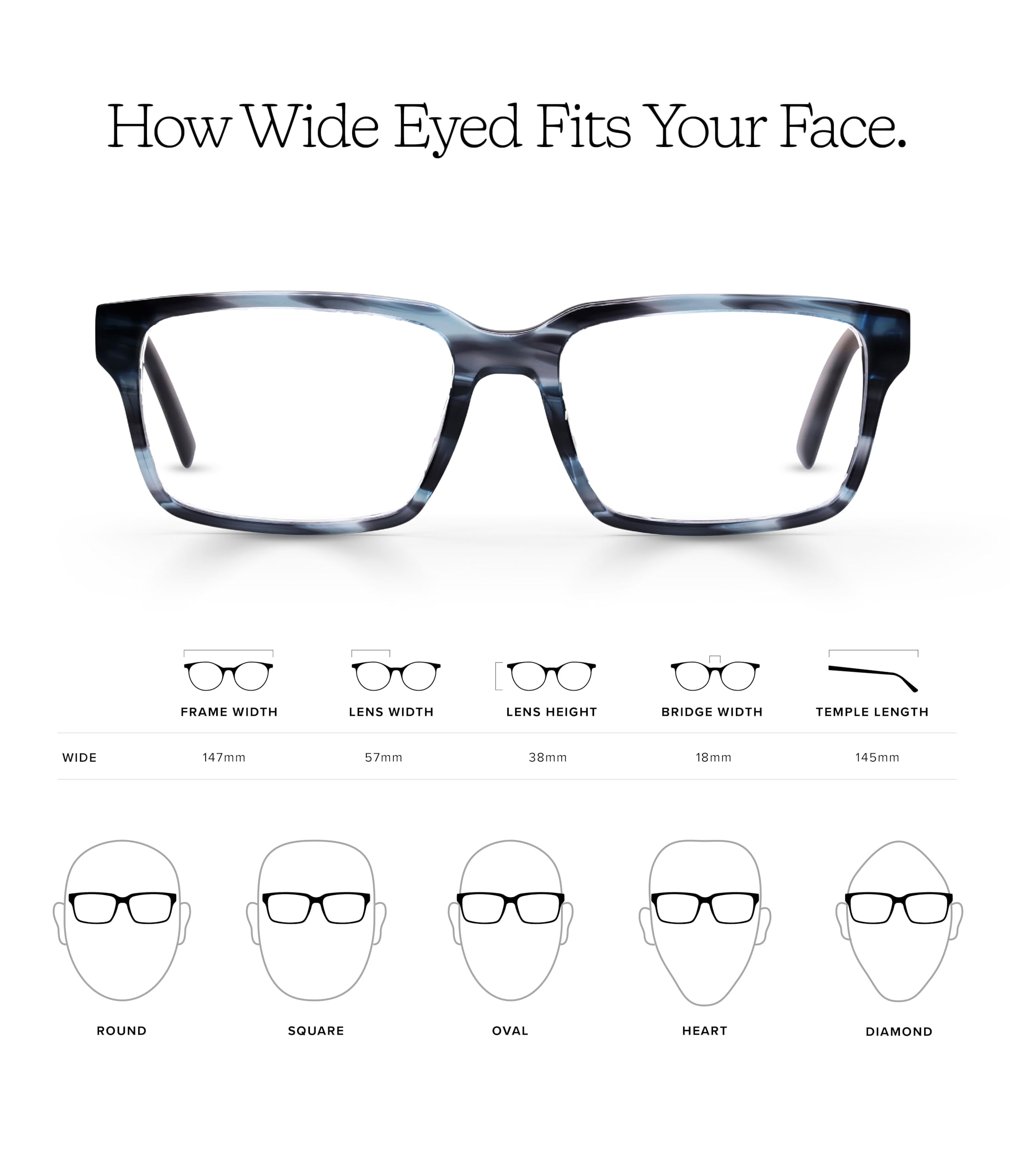 eyebobs Wide Eyed Premium Reading Glasses for Men & Women - Rectangle Frame for Wide Faces (0.00-4.00 Strength) - Perfect for Reading, Computer Work & Office Use
