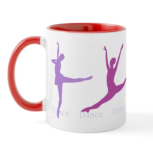White/Red Inside - Dance Mug
