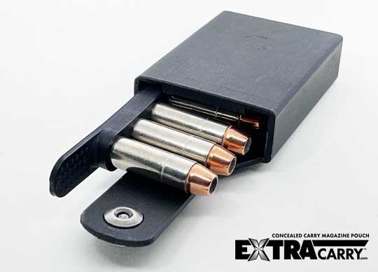 9mm 6 Round Speed Strip Pocket Holder - Compact Ammo Carrier for Concealed Carry & Range Training | Perfect for Quick Reloads in Self-Defense Situations & Shooting Practice