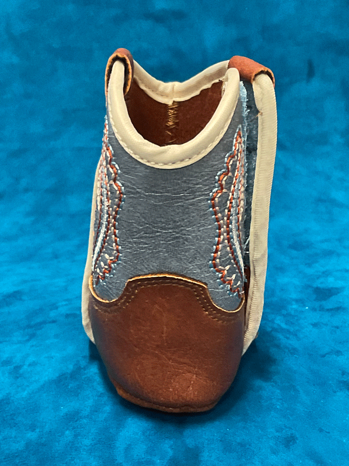 Ariat A442002308 Infant Lil Stompers Boots - Brown Leather Western Boots for Toddlers - Perfect for Outdoor Play & Cowboy-Themed Parties