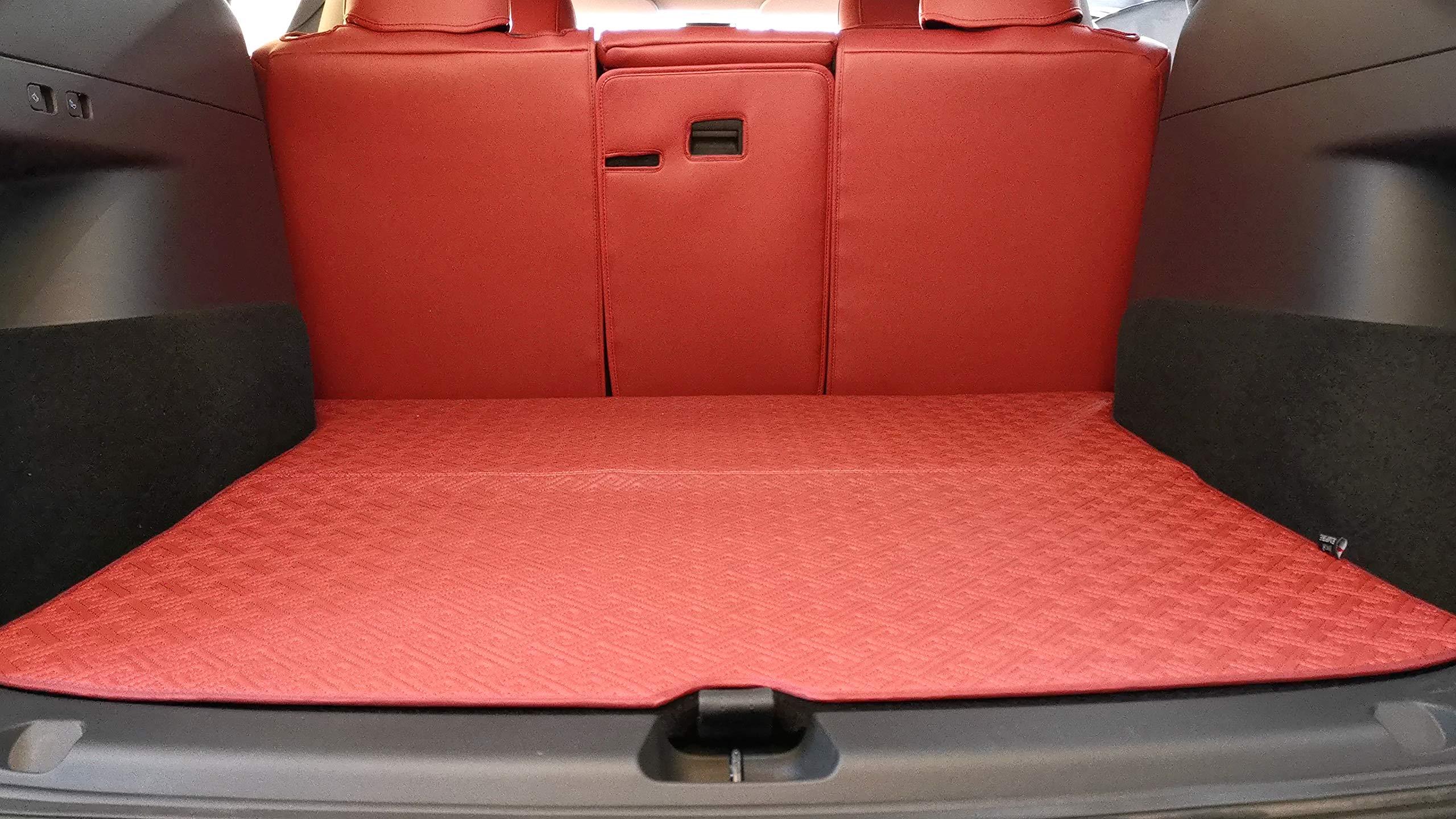 Premium Tesla Model Y Seat Covers (2017-2023) - Custom Fit Synthetic Leather Car Seat Protectors - All Weather Back Seat Cover Only - Perfect for Road Trips & Daily Commute