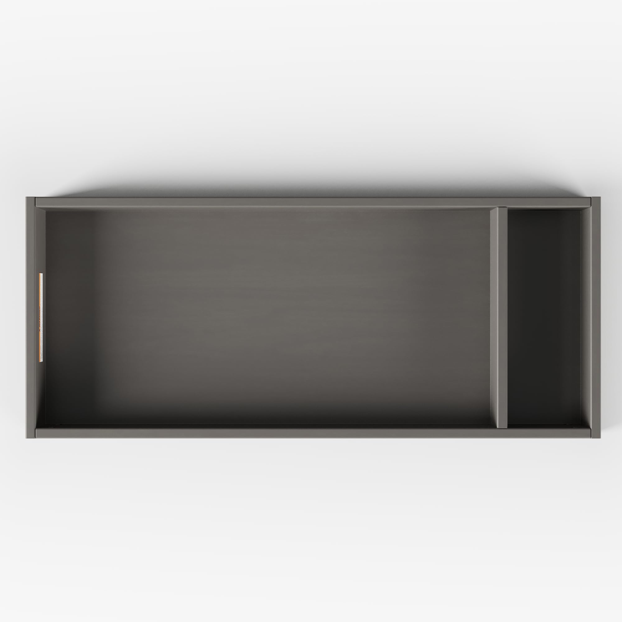 Child Craft Legacy Westgate Changing Table Topper for Double Dresser - Chelsea Gray | Safe Baby Changing Station for Nursery & Bedroom | Perfect for Diaper Changes & Baby Care Essentials Storage