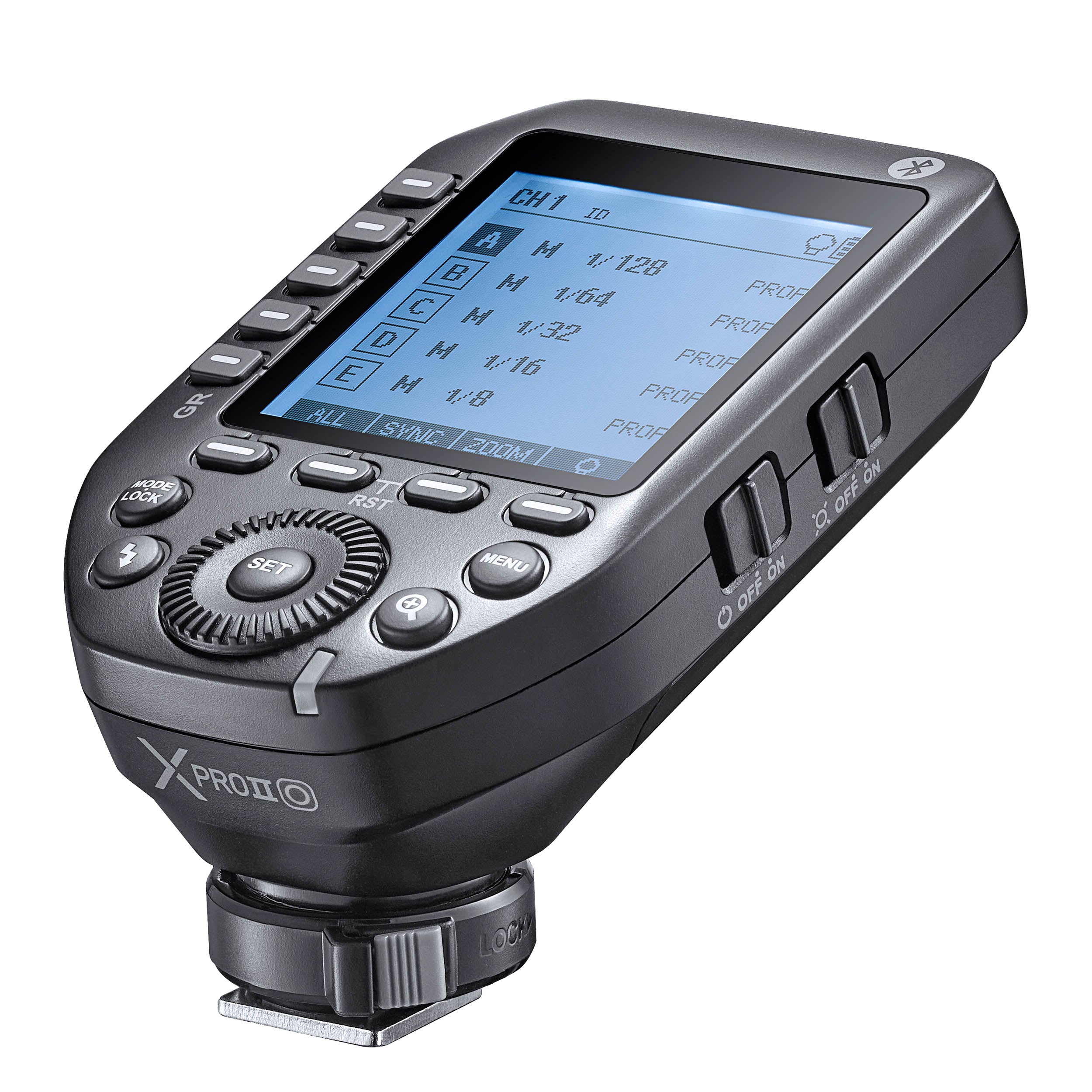 XPro II 2.4GHz Wireless Flash Trigger with App Control - Professional Photography Lighting System for Studio & Outdoor Shooting