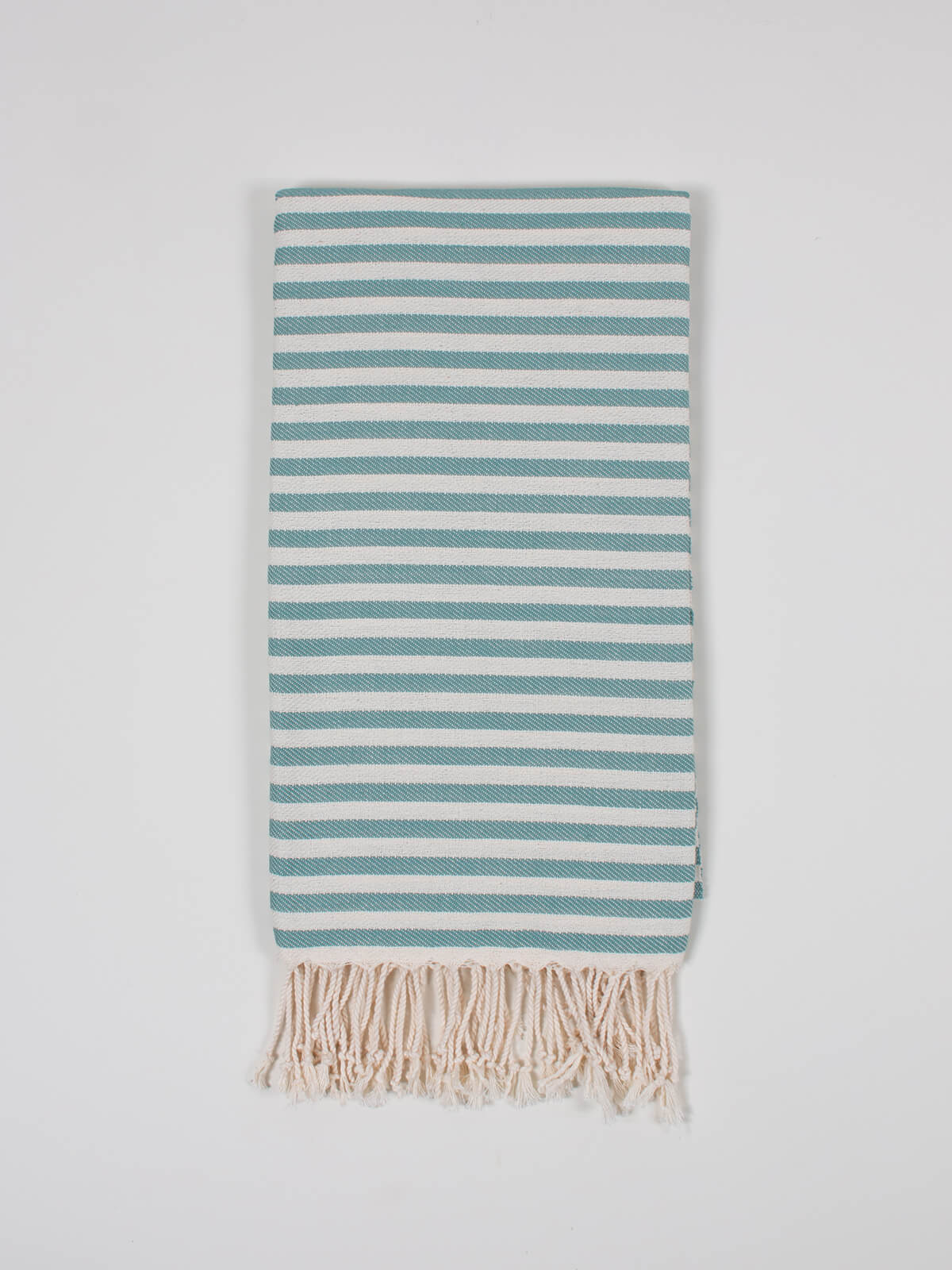 Sorrento Hammam Towel - Premium Turkish Cotton Bath Towel, Lightweight & Absorbent, Grey Green - Perfect for Spa, Beach, Yoga & Travel