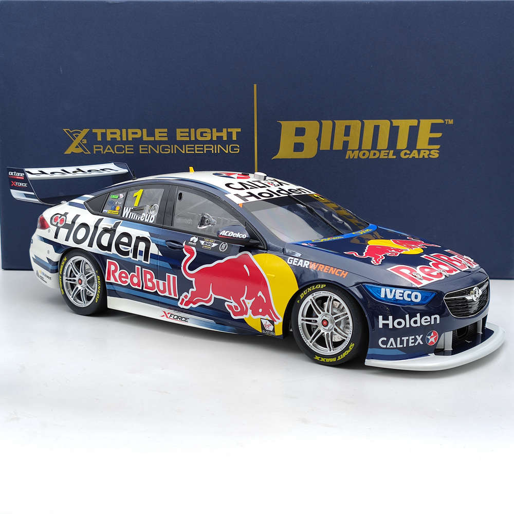1:12 Scale Red Bull Racing Team Holden ZB Commodore V8 Supercar 2018 #1 B12H18A Resin Model Toy Car - Collectible Diecast Gift for Racing Fans & Display Decor