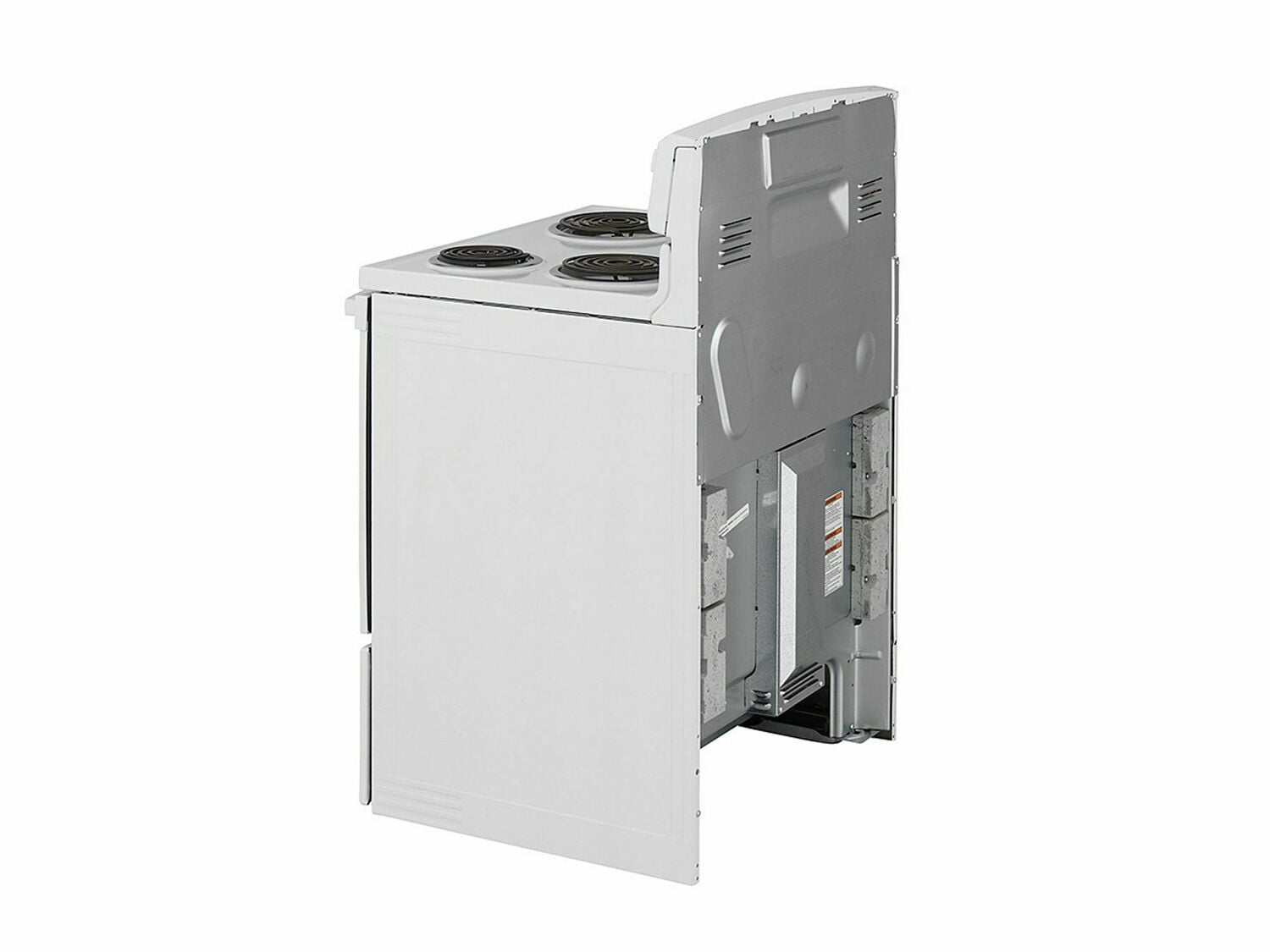 Amana ACR4503SFW 30 Inch White Electric Range with Self-Cleaning Option - Perfect for Modern Kitchens & Home Cooking