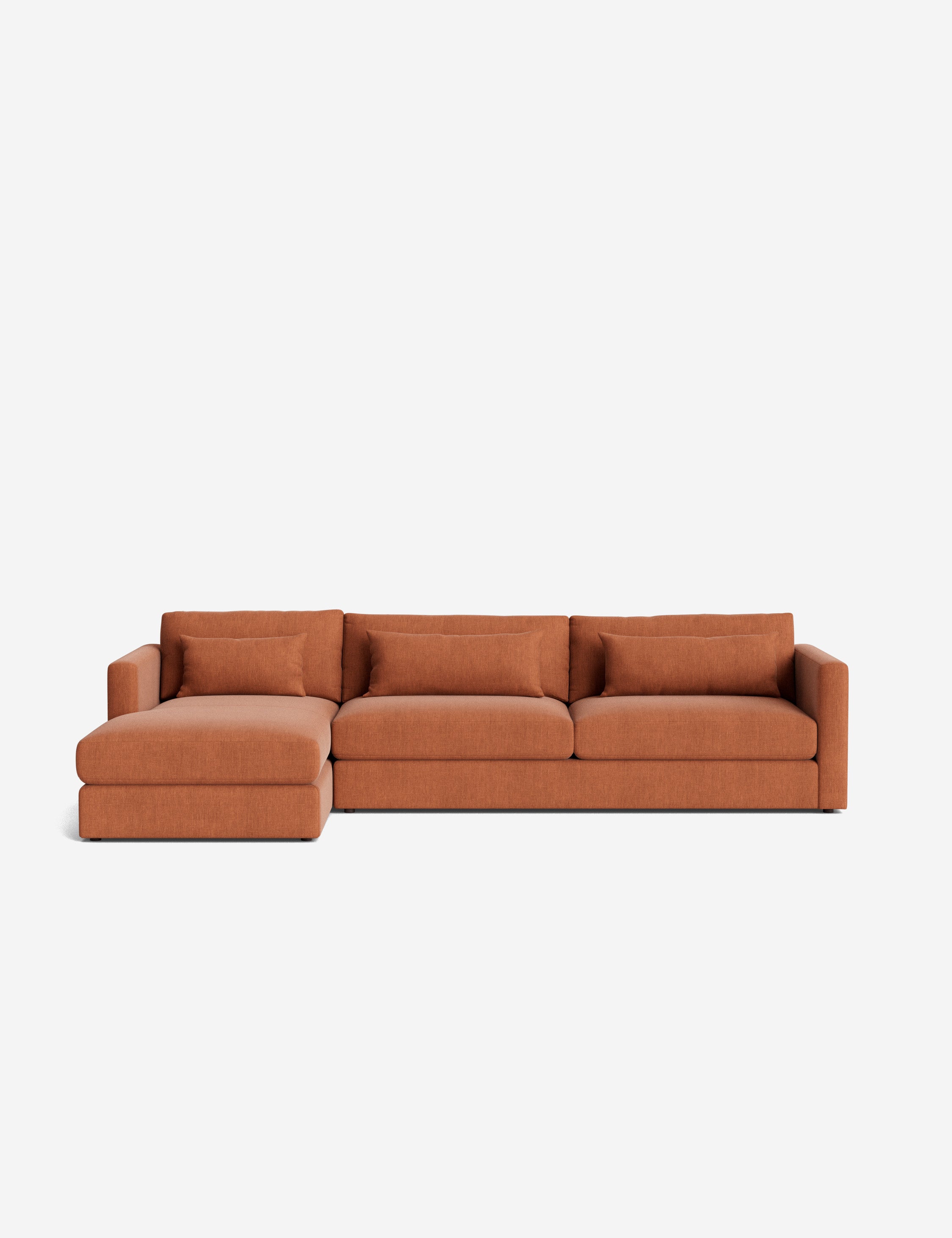 Terracotta Linen Weave
