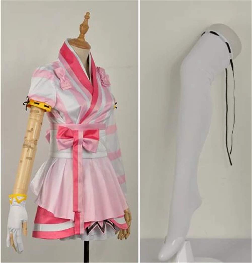 Love Live Sunshine Aqours Sakurauchi Riko Mijuku Dreamer Kimono Cosplay Costume - Anime Clothing for Convention & Halloween Dress Up