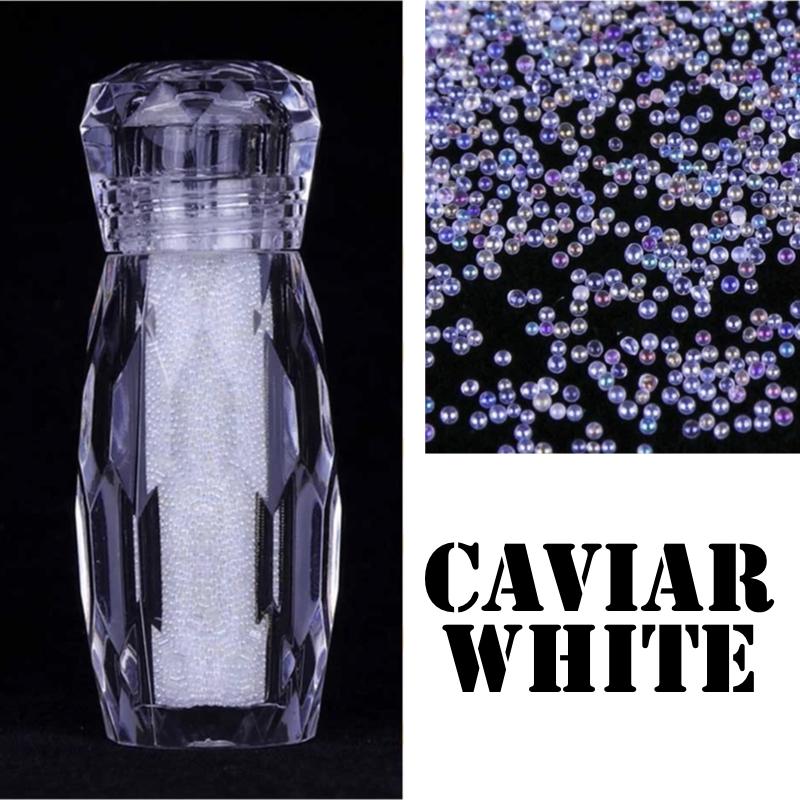 White Caviar Beads