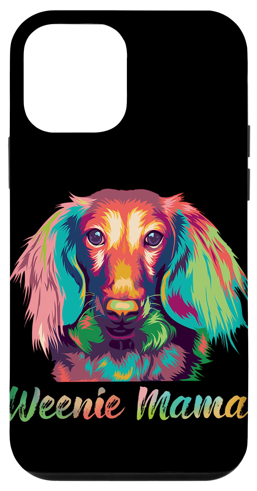 iPhone 12 Mini Case - Cute Dachshund Wiener Dog Design for Women | Perfect Gift for Dog Lovers | Protective Phone Cover for Everyday Use & Travel