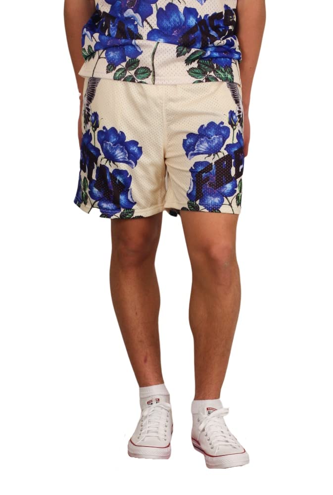 Rebel Minds Stay Fresh Mesh Shorts for Men - Breathable Quick-Dry Gym Running Workout Shorts - Lightweight Comfortable Athletic Casual Wear for Sports & Outdoor Activities