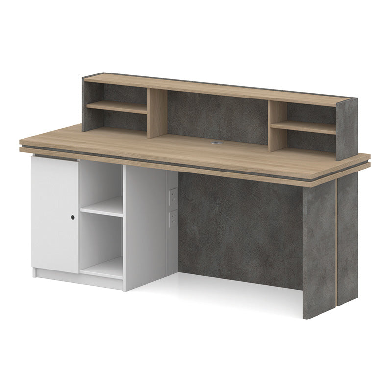 Premium Executive Desk (Medium) with Professional Assembly Service - Ideal for Home Office & Corporate Workspaces
