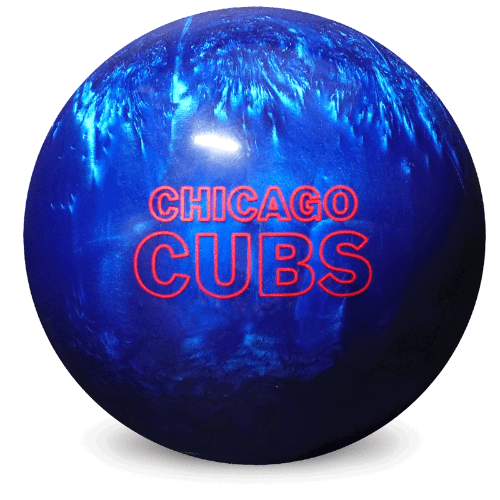 MLB Engraved Chicago Cubs Undrilled Bowling Ball - Perfect for Baseball Fans & Bowling Enthusiasts | Great Gift for Sports Lovers & Home Decor