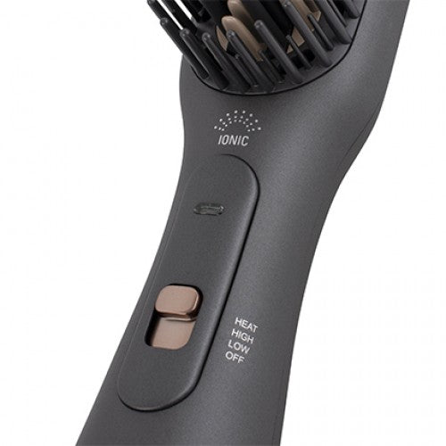 Silver Bullet Bliss 2-in-1 Hot Air Straightener Brush for Hair Styling - Professional Hair Straightener & Volumizer for Smooth, Shiny Hair at Home or Salon Use