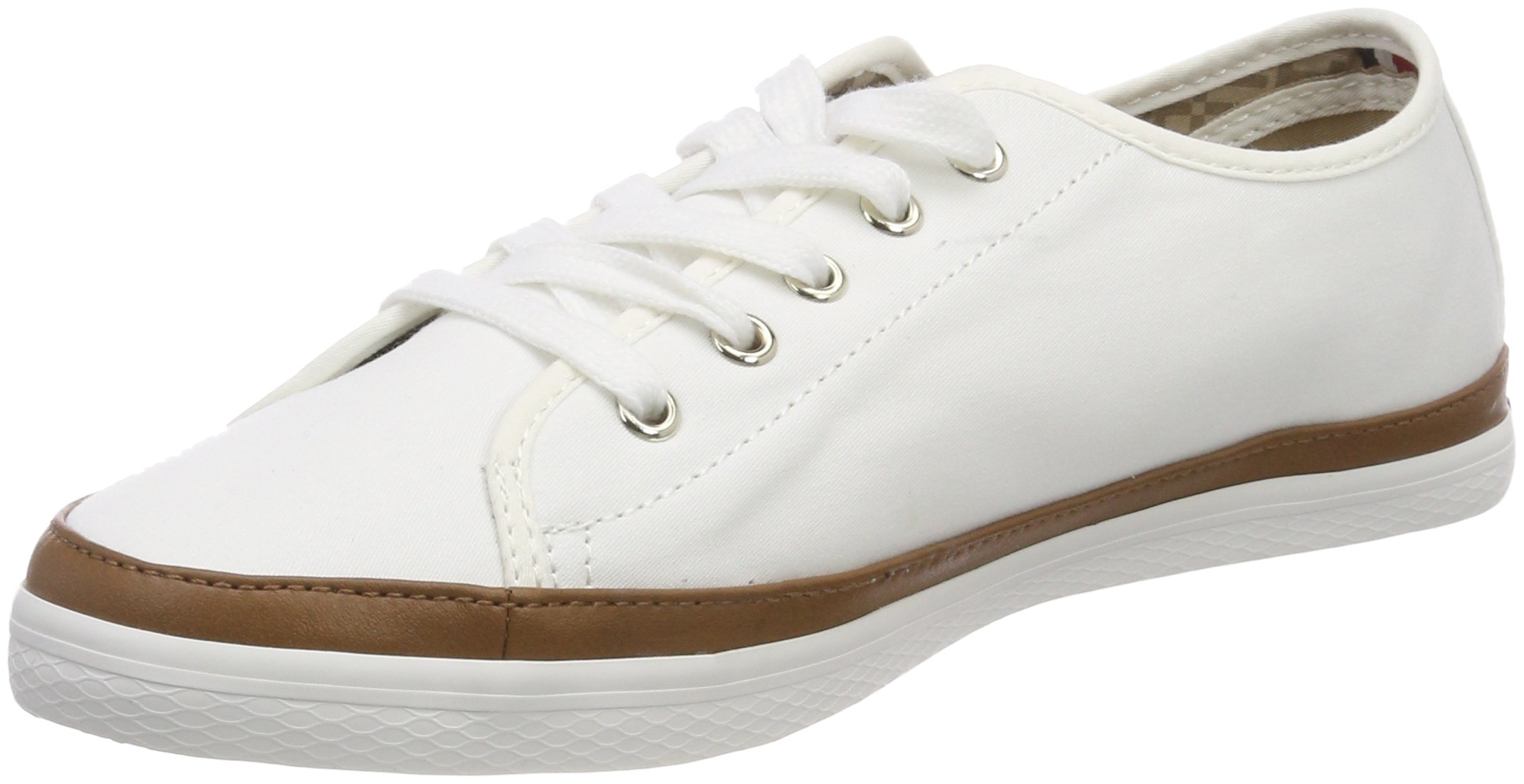 Tommy Hilfiger Women’s Iconic Kesha Low-Top Sneakers - Black Casual Shoes for Everyday Wear, Size 4 UK | Comfortable Walking & Fashion Sneakers for Women