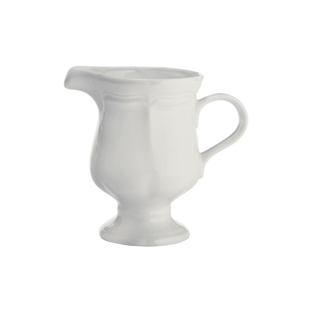 French Countryside® Milk Creamer - Farmhouse Style Ceramic Pitcher for Coffee, Tea & Hot Chocolate - Perfect for Rustic Kitchens, Cafes & Countryside Dining
