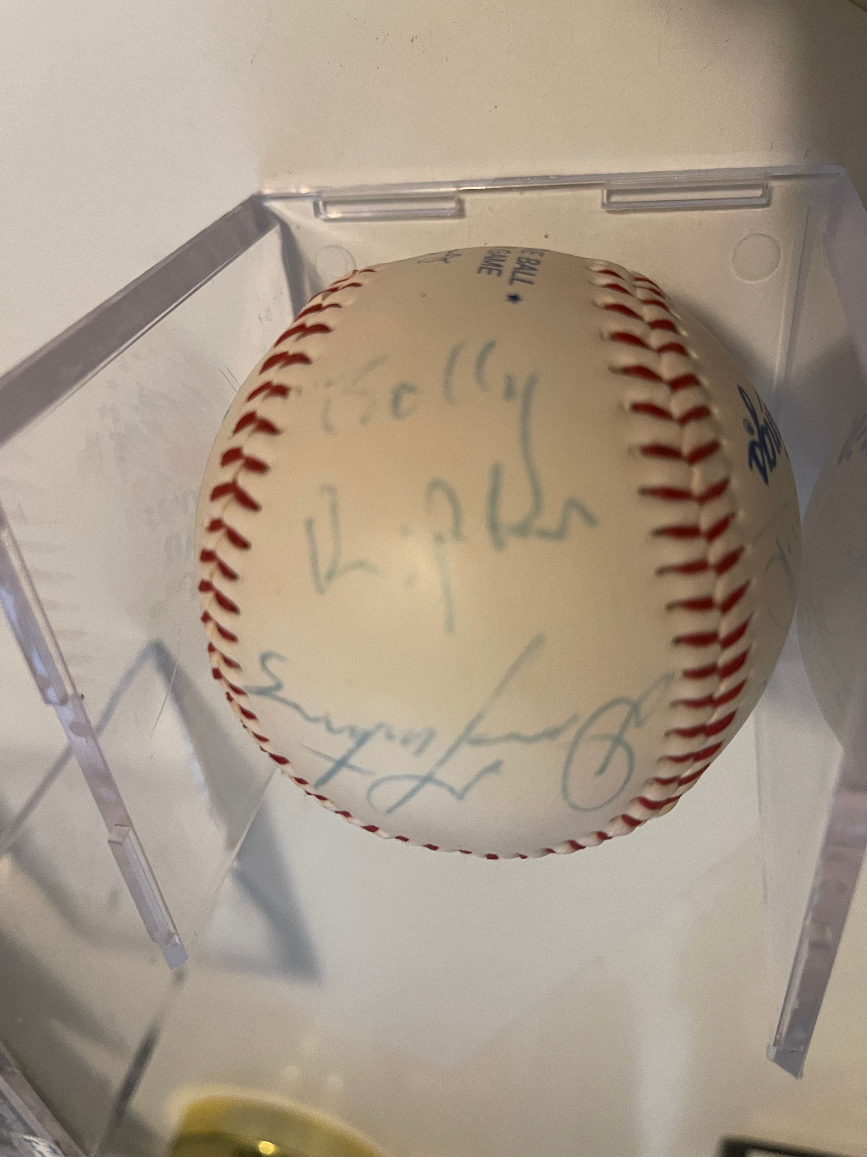1991 All Star Baseball Game Signed Baseball - Rare Collectible with COA | Perfect for Sports Memorabilia Displays & Gift for Baseball Fans