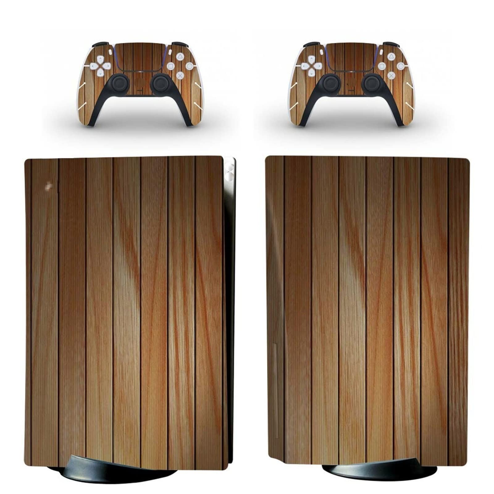 LEEWEE Anime Vinyl Skin Stickers for PS5 Disk Edition Console & 2 Controllers - Bubble-Free, Durable, Scratch-Resistant (81025) - Perfect for Gaming Setups & Anime-Themed Decor