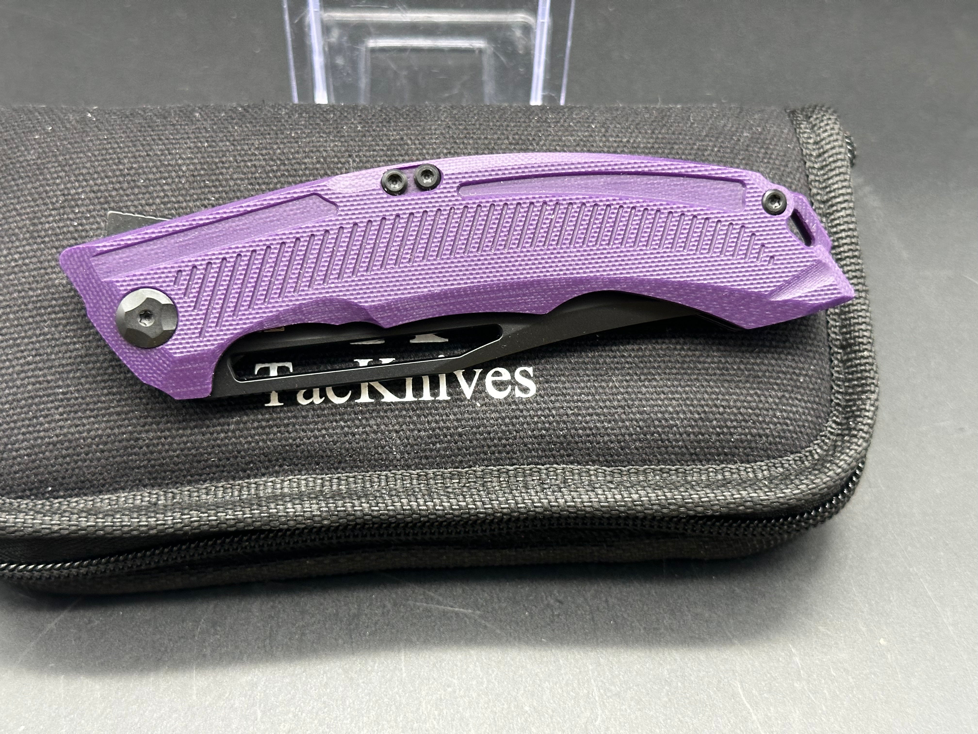 TacKnives G10 Chameleons Series Folding Pocket Knife - Servo P Lock EDC Knife for Camping, Hiking, Survival & Outdoor Activities