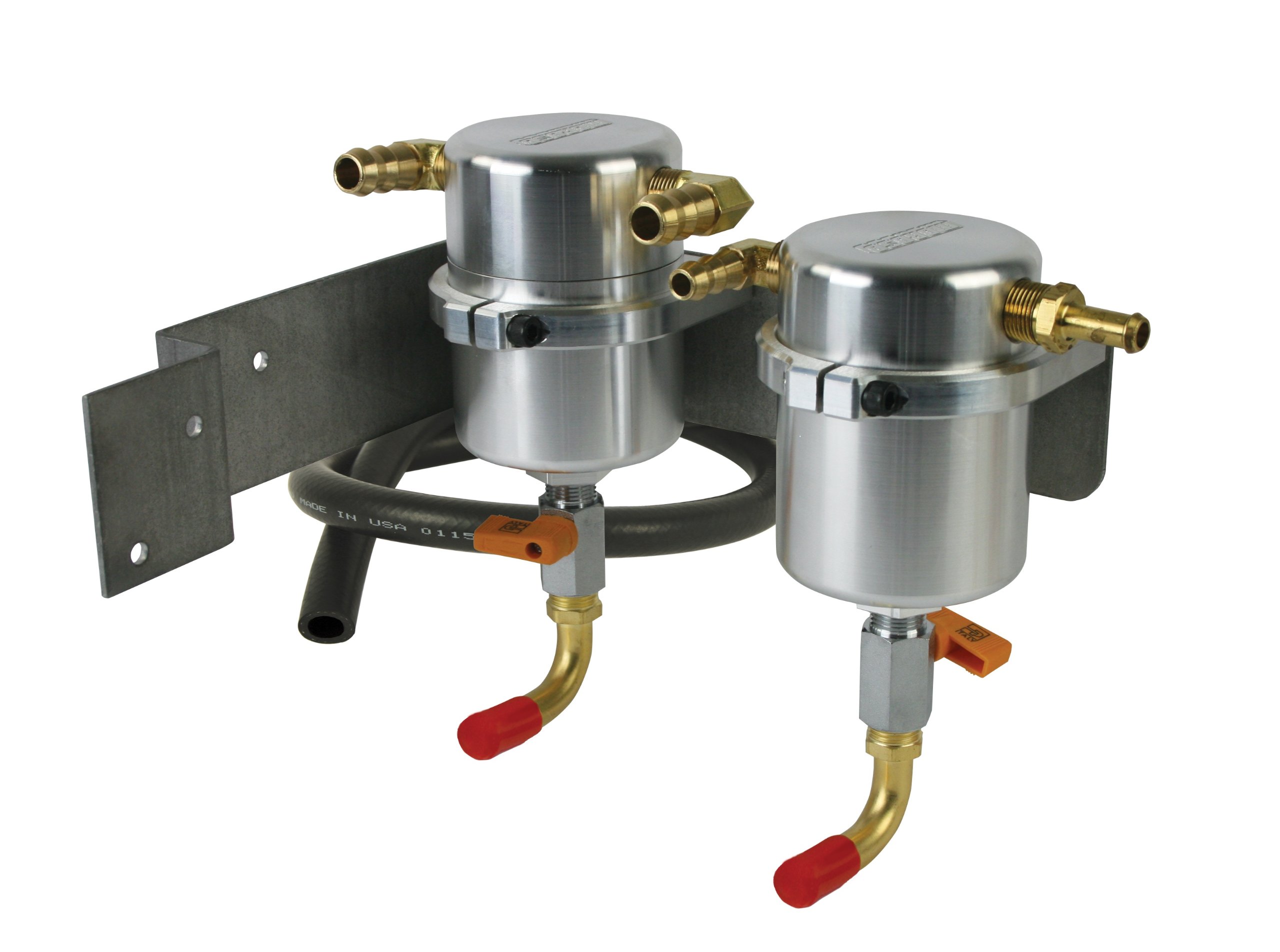Moroso 85489 High Performance Air/Oil Separator Catch Can Kit - Compatible with Subaru WRX 2008-2014 Models | Engine Protection & Performance Upgrade for Turbocharged Vehicles