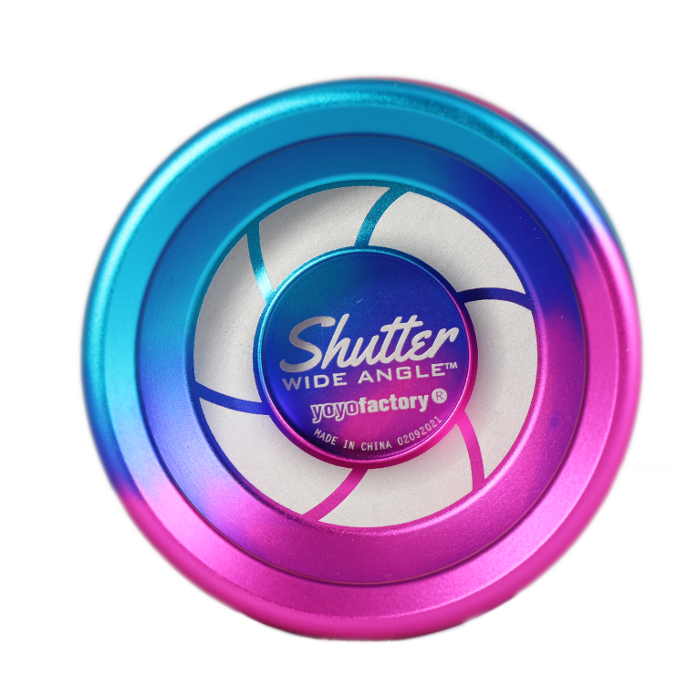 YoYoFactory Shutter Wide Angle Professional Yo-Yo for Beginners & Advanced Players - Perfect for Tricks, Competitions & Outdoor Play