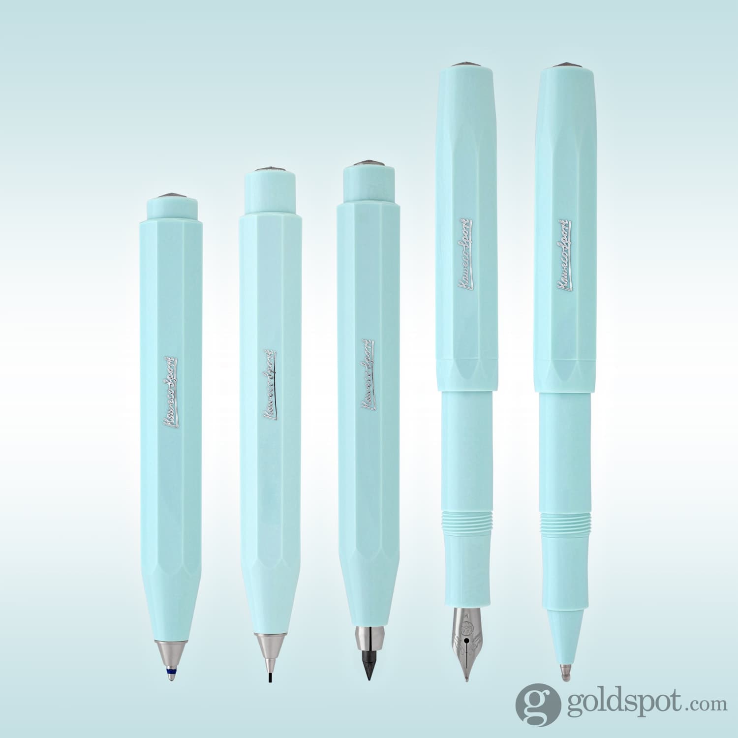 Kaweco Skyline Sport Rollerball Pen - Mint Green Fountain Pen for Writing, Journaling & Note Taking - Premium German Design for Students & Professionals